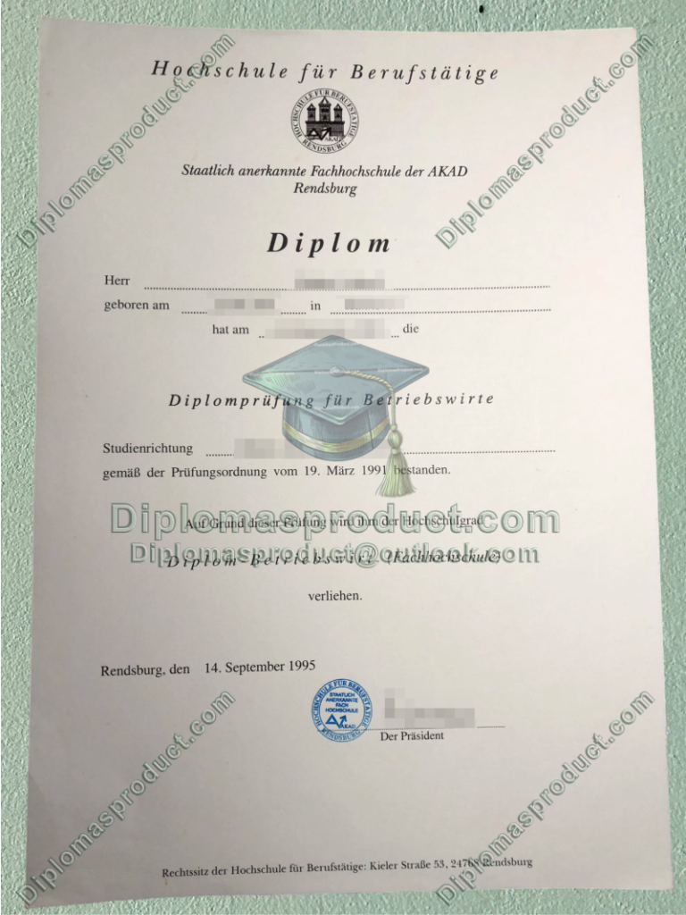 AKAD University Urkunde, AKAD University Diploma AKAD University Urkunde, AKAD University Diploma
