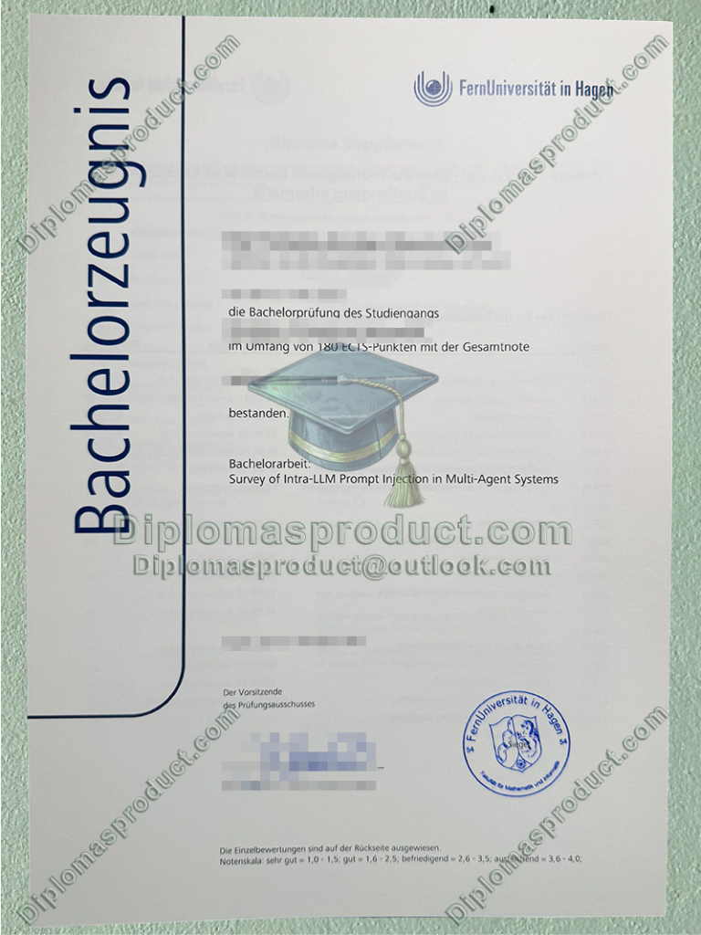 Fernuniversität in Hagen Zeugnis, Fernuniversität in Hagen Degree Fernuniversität in Hagen Zeugnis, Fernuniversität in Hagen Degree