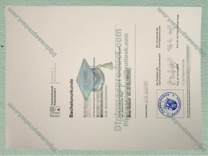 Hochschule Kaiserslautern Bachelorurkunde, HS Kaiserslautern Degree