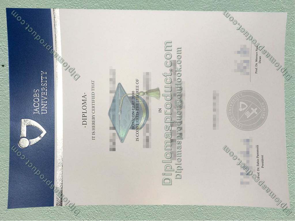 Jacobs University Diploma, Jacobs University Degree
