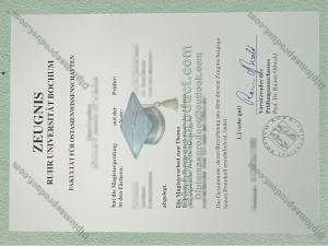 Ruhr University Bochum Zeugnis, Ruhr University Bochum Degree