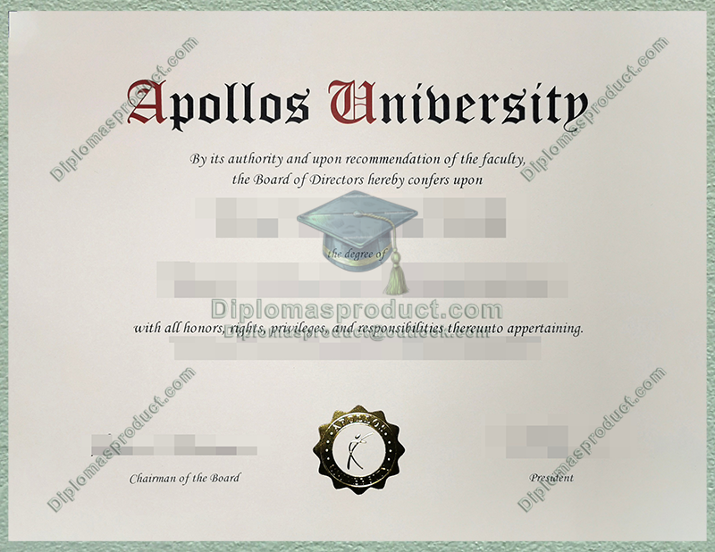 Apollos University Diploma, Apollos University Degree Apollos University Diploma, Apollos University Degree