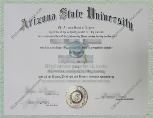 Arizona State University Degree, Arizona State University Diploma