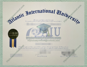 Atlantic International University Diploma, Atlantic International University Degree