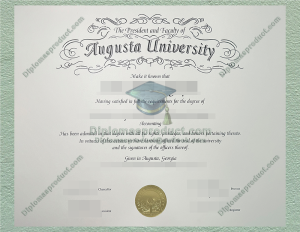Augusta University Diploma, Augusta University Degree