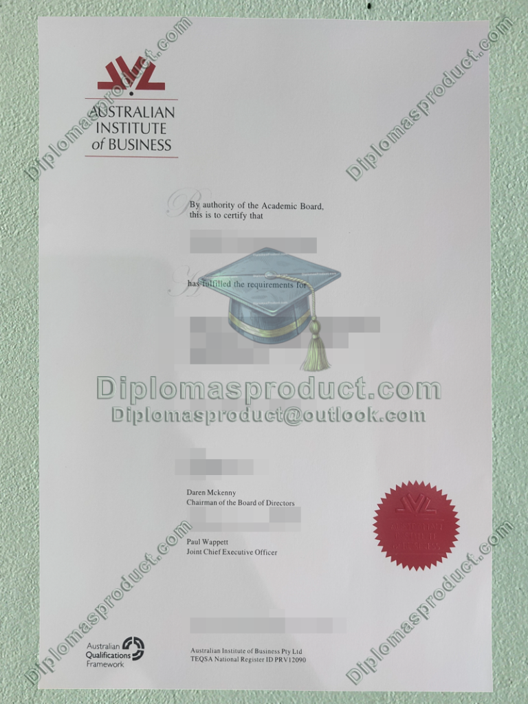 Australian Institute of Business Diploma, Australian Institute of Business Degree Australian Institute of Business Diploma, Australian Institute of Business Degree