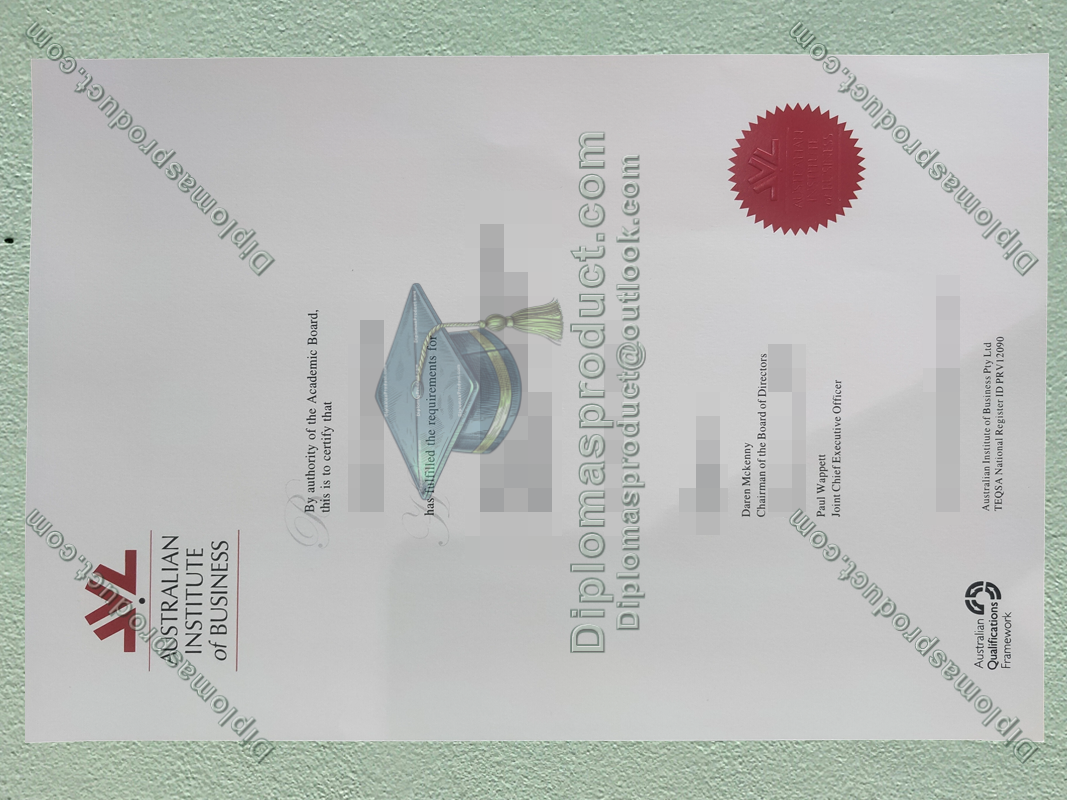 Australian Institute of Business Diploma, Australian Institute of Business Degree