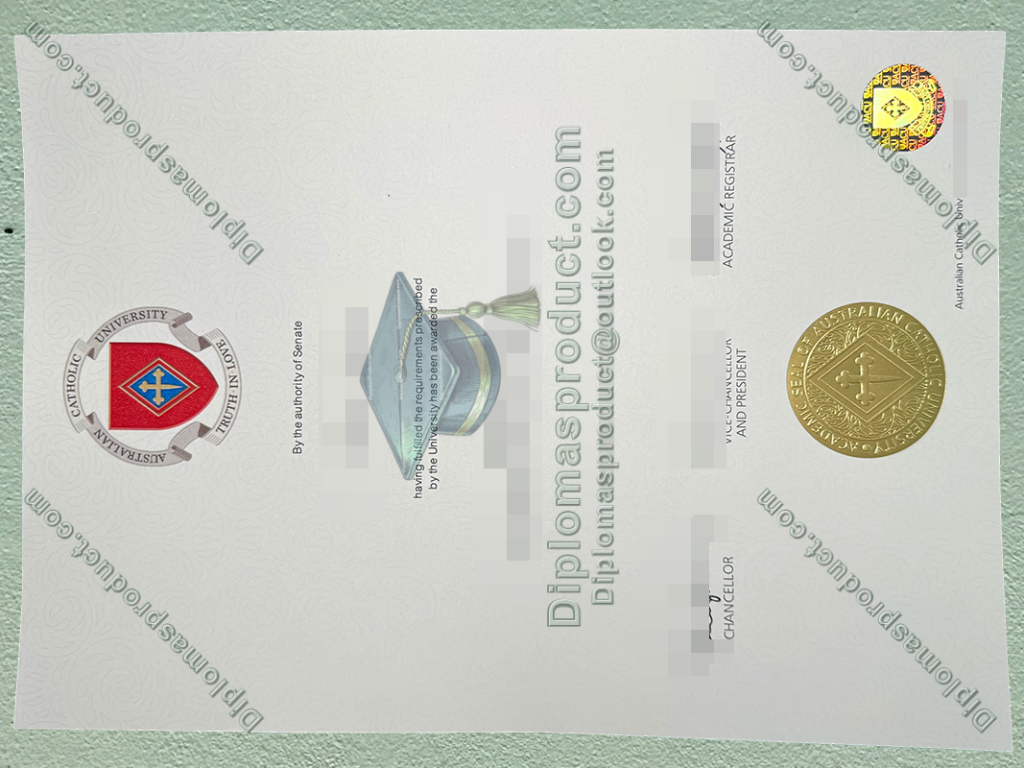 Australian catholic university Diploma, Australian catholic university Degree