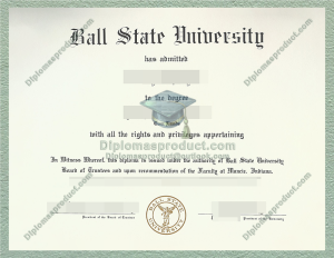 Ball State University Diploma, Ball State University Degree