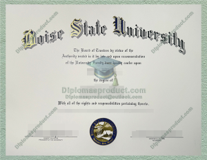 Boise State University Diploma, Boise State University Degree