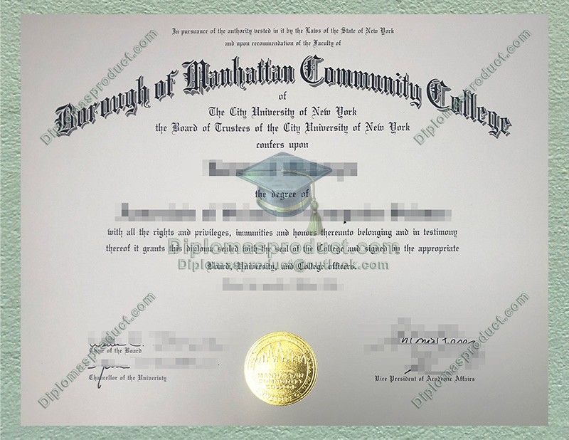 Borough of Manhattan Community College Diploma, Borough of Manhattan Community College Degree Borough of Manhattan Community College Diploma, Borough of Manhattan Community College Degree