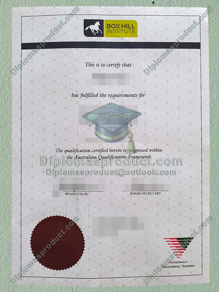 Box Hill Institute Certificate, Box Hill Institute Degree Box Hill Institute Certificate, Box Hill Institute Degree