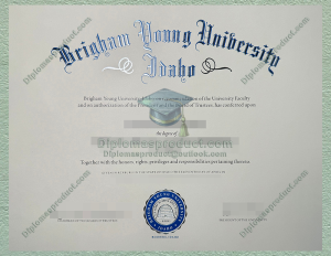 Brigham Young University–Idaho Degree, Brigham Young University–Idaho Diploma