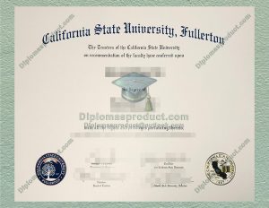 Cal State Fullerton Diploma, California State University Fullerton Degree