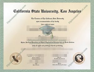 Cal State LA Degree, California State University Los Angeles Diploma