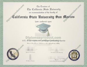 Cal State San Marcos Degree, California State University San Marcos Diploma