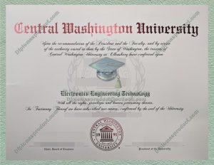 Central Washington University Degree, Central Washington University Diploma