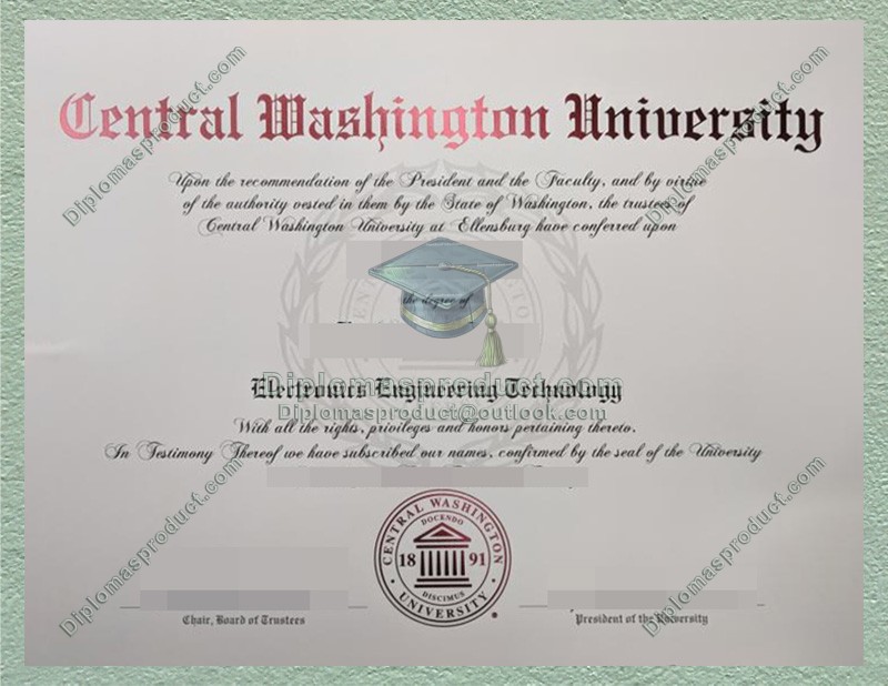 Central Washington University Degree, Central Washington University Diploma Central Washington University Degree, Central Washington University Diploma