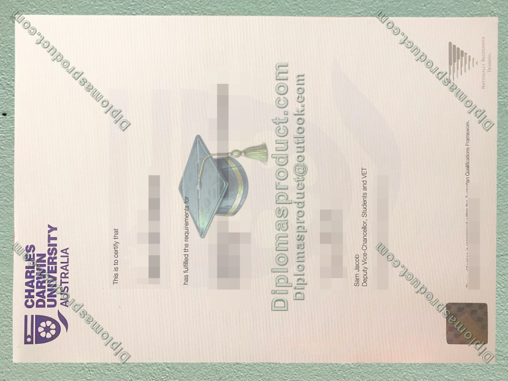 Charles Darwin University Diploma, Charles Darwin University Degree
