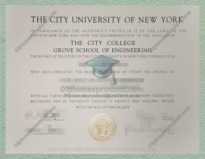 City College of New York Diploma, City College of New York Degree City College of New York Diploma, City College of New York Degree