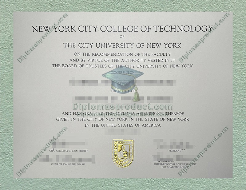 City Tech Diploma, New York City College of Technology Degree City Tech Diploma, New York City College of Technology Degree