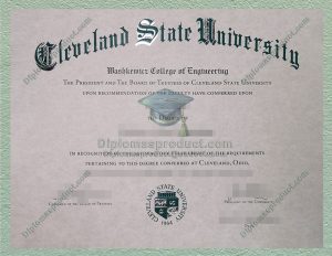 Cleveland State University Diploma, Cleveland State University Degree
