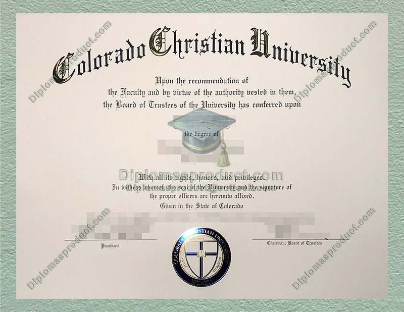 Colorado Christian University Diploma, Colorado Christian University Degree Colorado Christian University Diploma, Colorado Christian University Degree