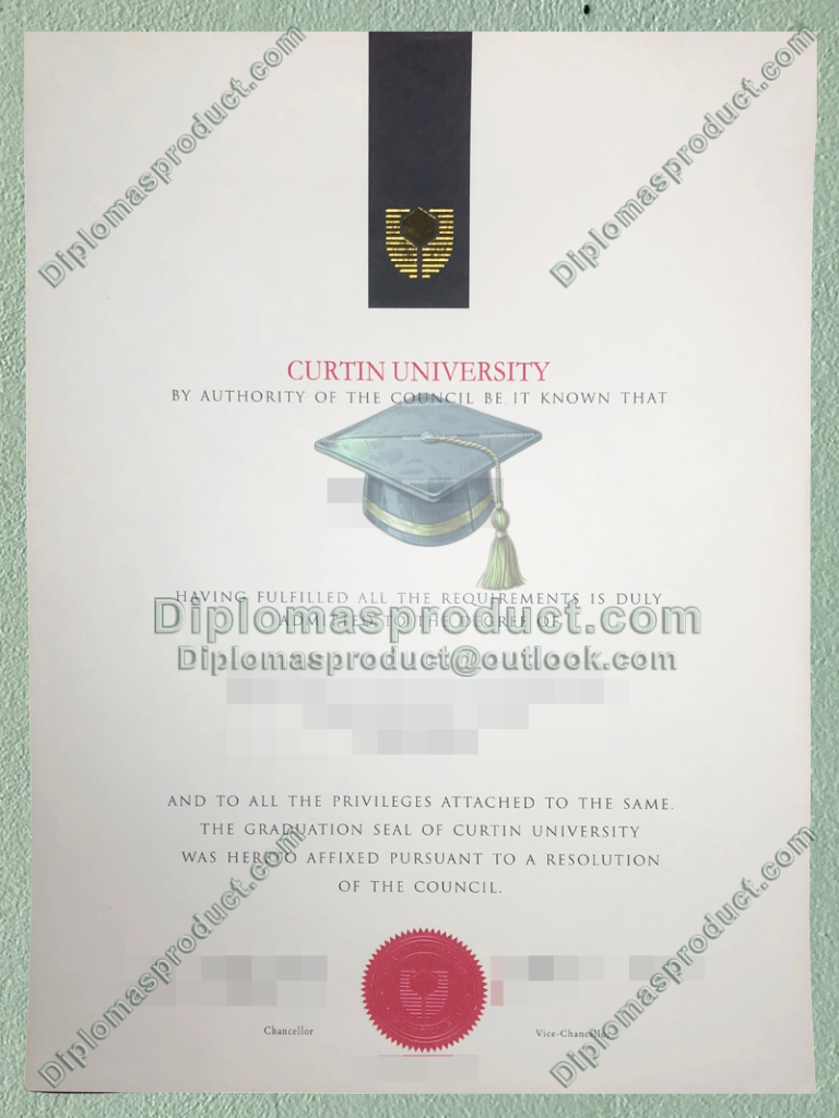 Curtin University Diploma, Curtin University Degree Curtin University Diploma, Curtin University Degree