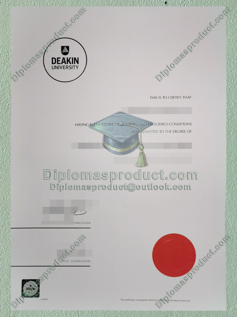 Deakin University Degree, Deakin University Diploma Deakin University Degree, Deakin University Diploma