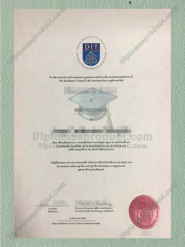 Dublin Institute of Technology Diploma, Dublin Institute of Technology Degree Dublin Institute of Technology Diploma, Dublin Institute of Technology Degree