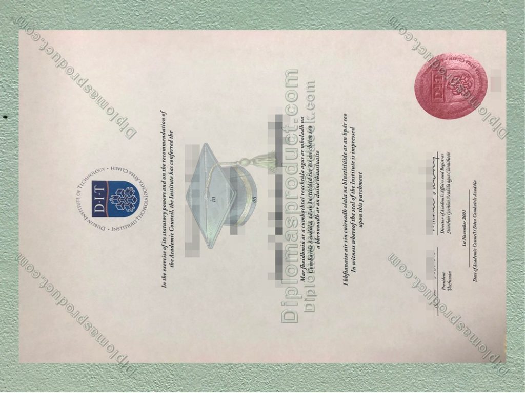 Dublin Institute of Technology Diploma, Dublin Institute of Technology Degree