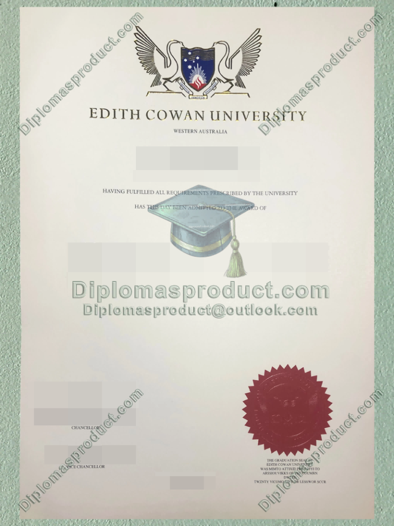 Edith Cowan University Diploma, Edith Cowan University Degree Edith Cowan University Diploma, Edith Cowan University Degree