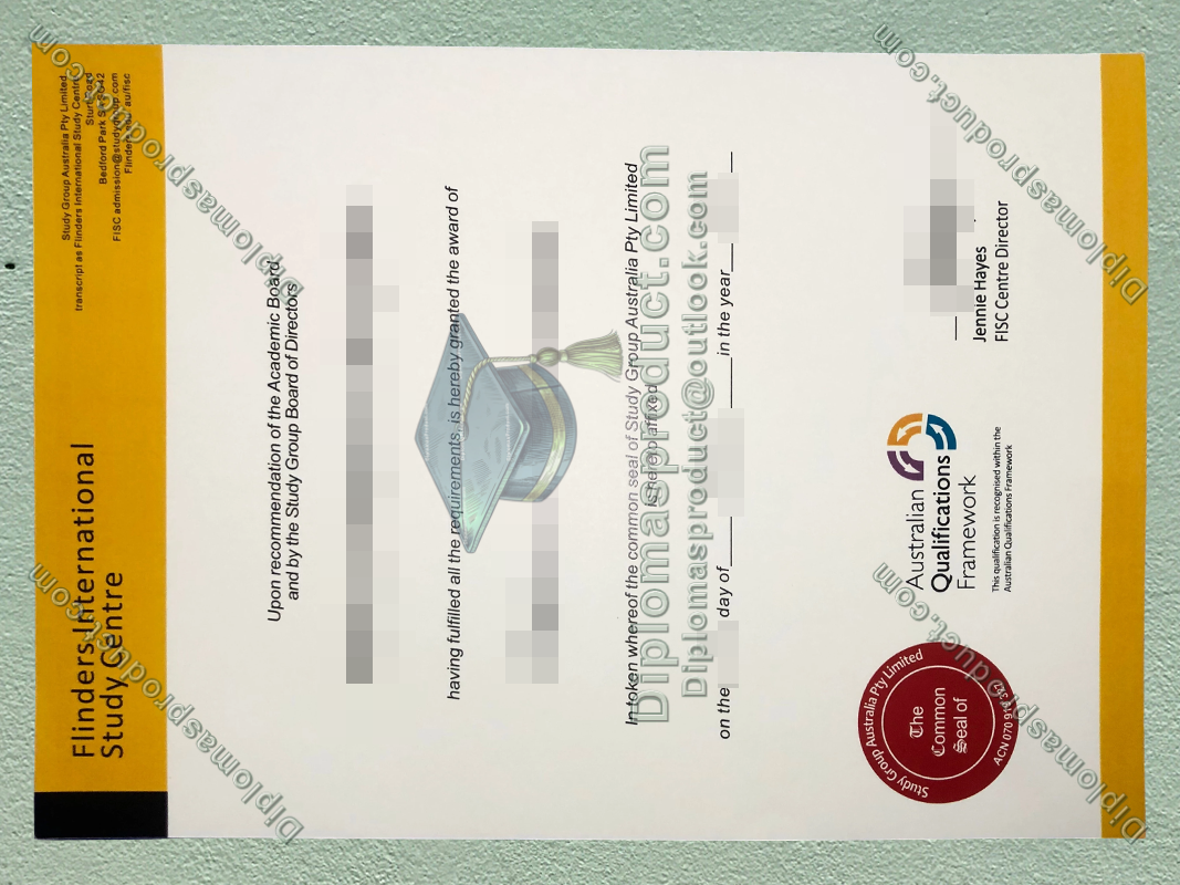 Flinders International Study Centre Diploma, Flinders International Study Centre Degree
