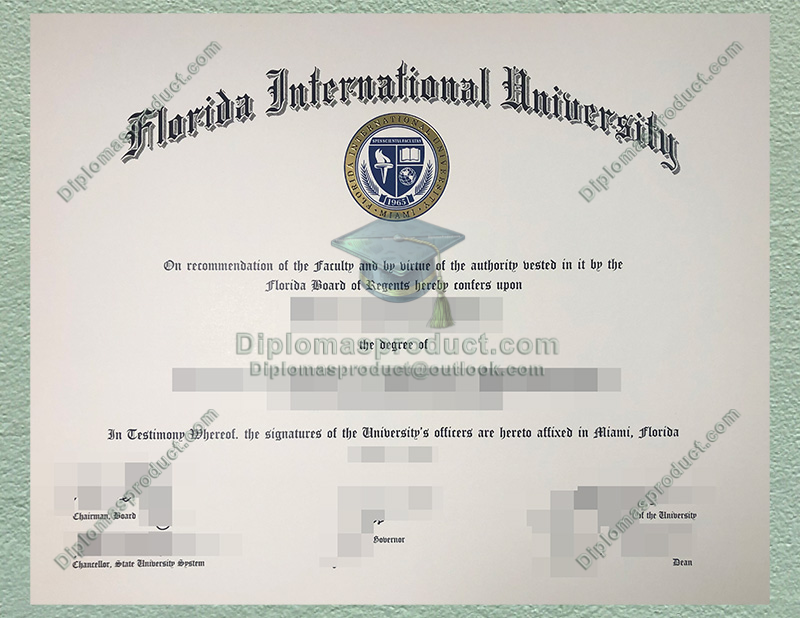 Florida International University Diploma, Florida International University Degree Florida International University Diploma, Florida International University Degree