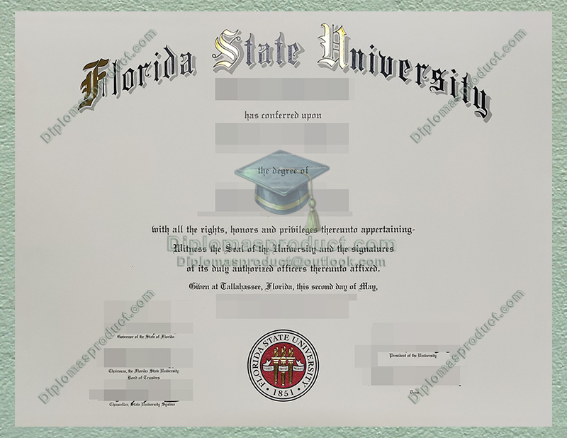 Florida State University Diploma, Florida State University Degree Florida State University Diploma, Florida State University Degree