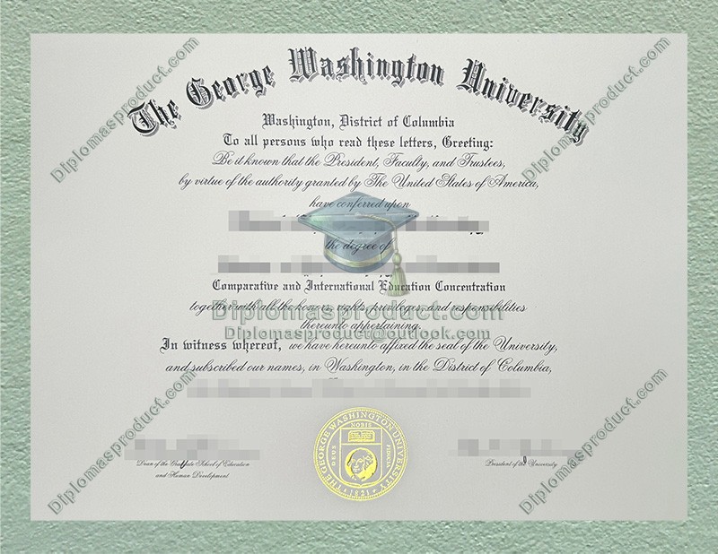 George Washington University Diploma, George Washington University Degree George Washington University Diploma, George Washington University Degree