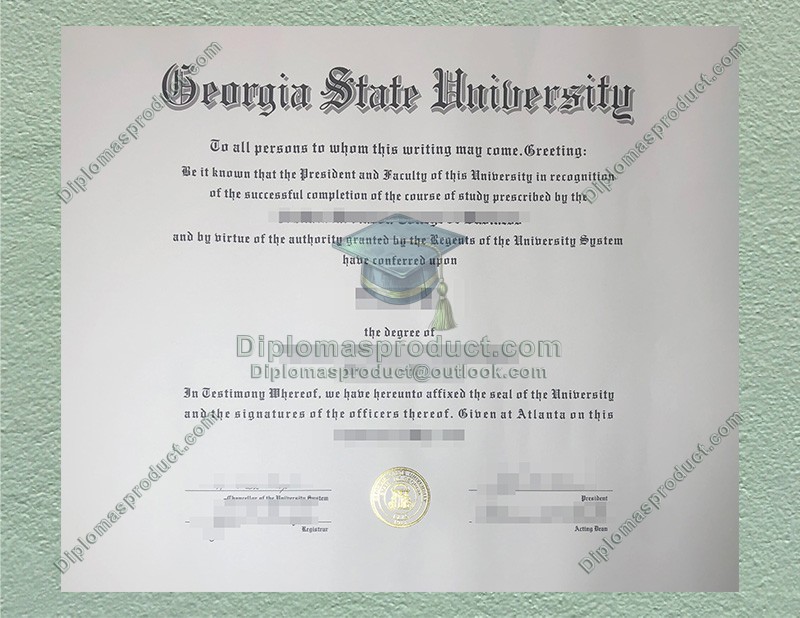 Georgia State University Degree, Georgia State University Diploma Georgia State University Degree, Georgia State University Diploma