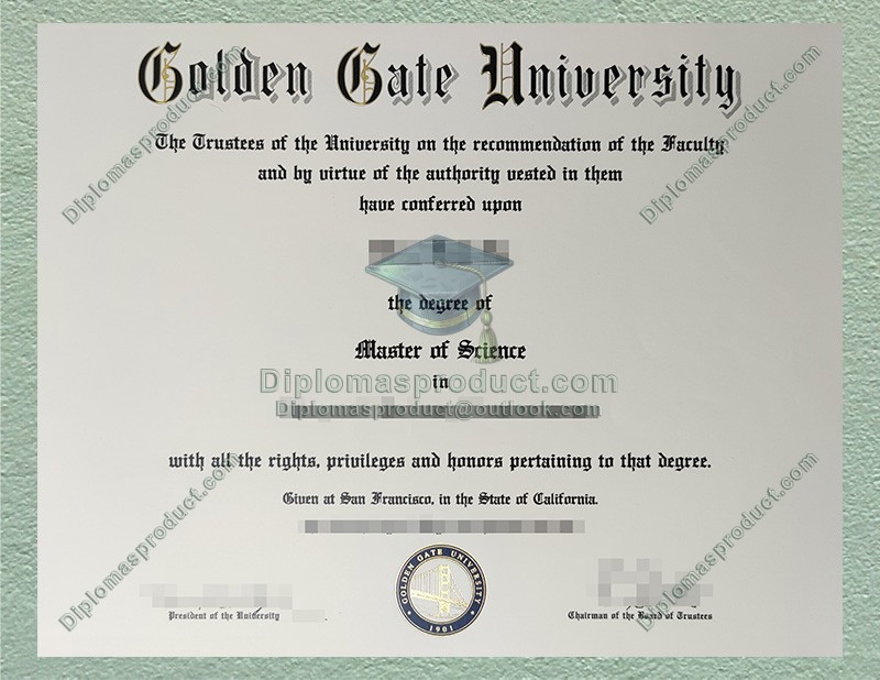 Golden Gate University Diploma, Golden Gate University Degree Golden Gate University Diploma, Golden Gate University Degree