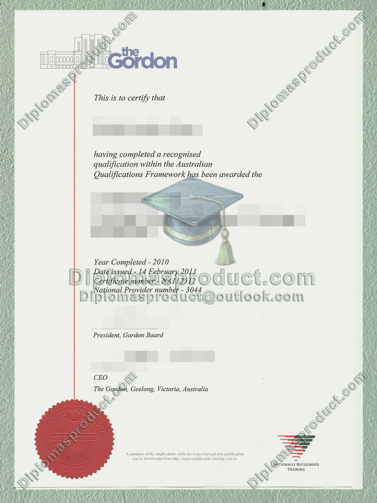 Gordon Institute of TAFE Degree, Gordon Institute of TAFE Diploma Gordon Institute of TAFE Degree, Gordon Institute of TAFE Diploma