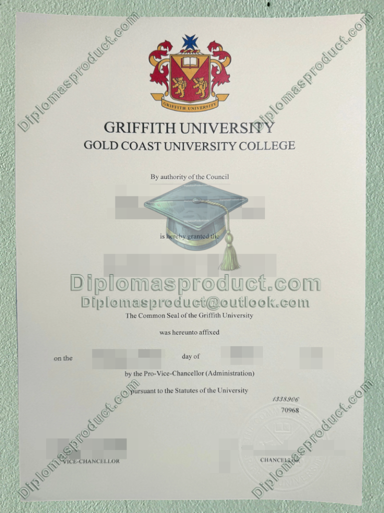 Griffith University Diploma, Griffith University Degree Griffith University Diploma, Griffith University Degree