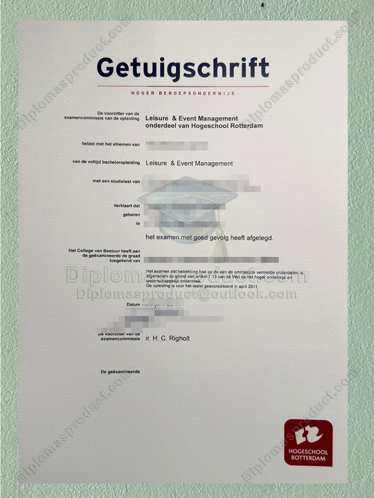 Hogeschool Rotterdam Diploma, Hogeschool Rotterdam Degree Hogeschool Rotterdam Diploma, Hogeschool Rotterdam Degree