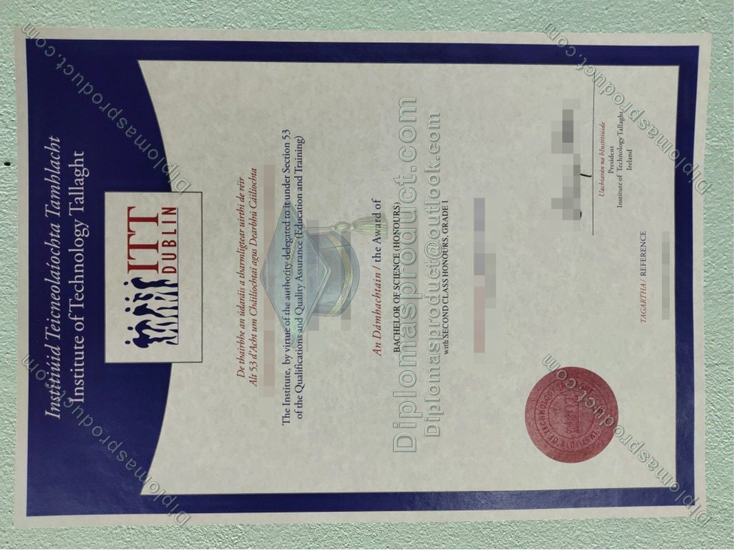 Institute of Technology Tallaght Degree, Institute of Technology Tallaght Diploma
