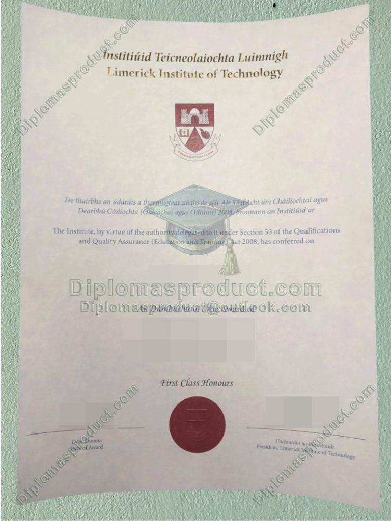 Limerick Institute of Technology Diploma, Limerick Institute of Technology Degree Limerick Institute of Technology Diploma, Limerick Institute of Technology Degree