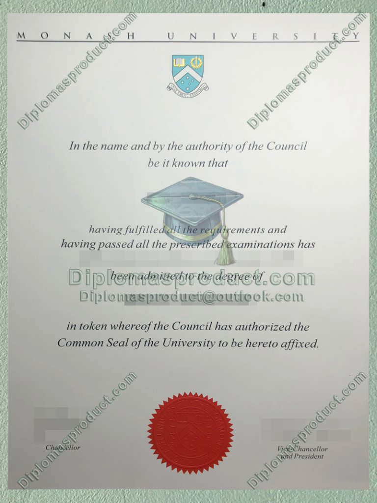 Monash University Diploma, Monash University Degree Monash University Diploma, Monash University Degree