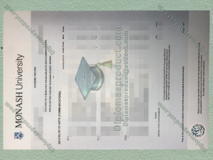 Monash University Transcript, Monash University Degree