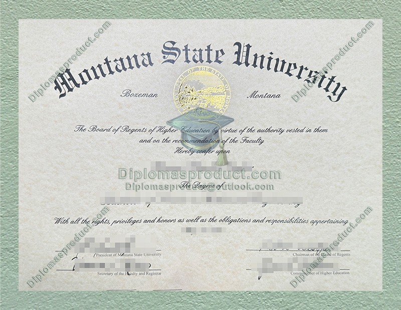 Montana State University Degree, Montana State University Diploma Montana State University Degree, Montana State University Diploma