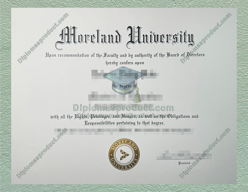 Moreland University Degree, Moreland University Diploma Moreland University Degree, Moreland University Diploma