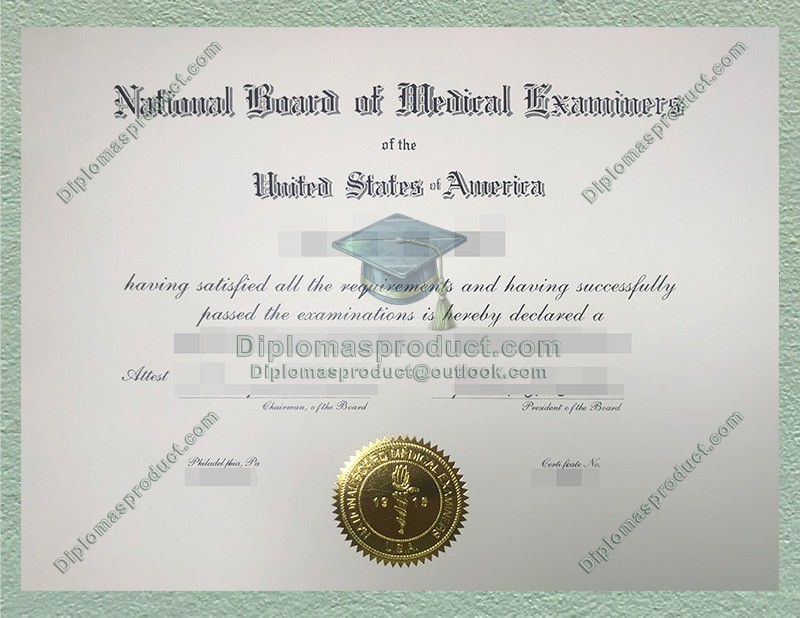 National Board of Medical Examiners Degree, National Board of Medical Examiners Diploma National Board of Medical Examiners Degree, National Board of Medical Examiners Diploma