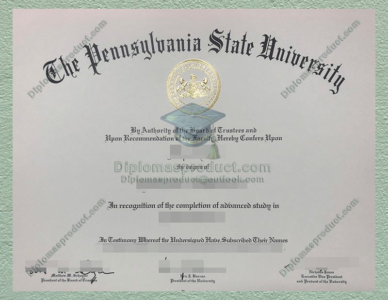 Pennsylvania State University Diploma, Pennsylvania State University Degree Pennsylvania State University Diploma, Pennsylvania State University Degree