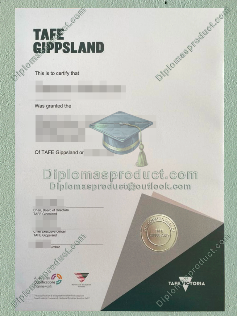 TAFE Gippsland Certificate, TAFE Gippsland Degree TAFE Gippsland Certificate, TAFE Gippsland Degree